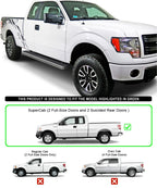 5-Inch Running Boards for Ford F150 Super Cab (2004-2014)