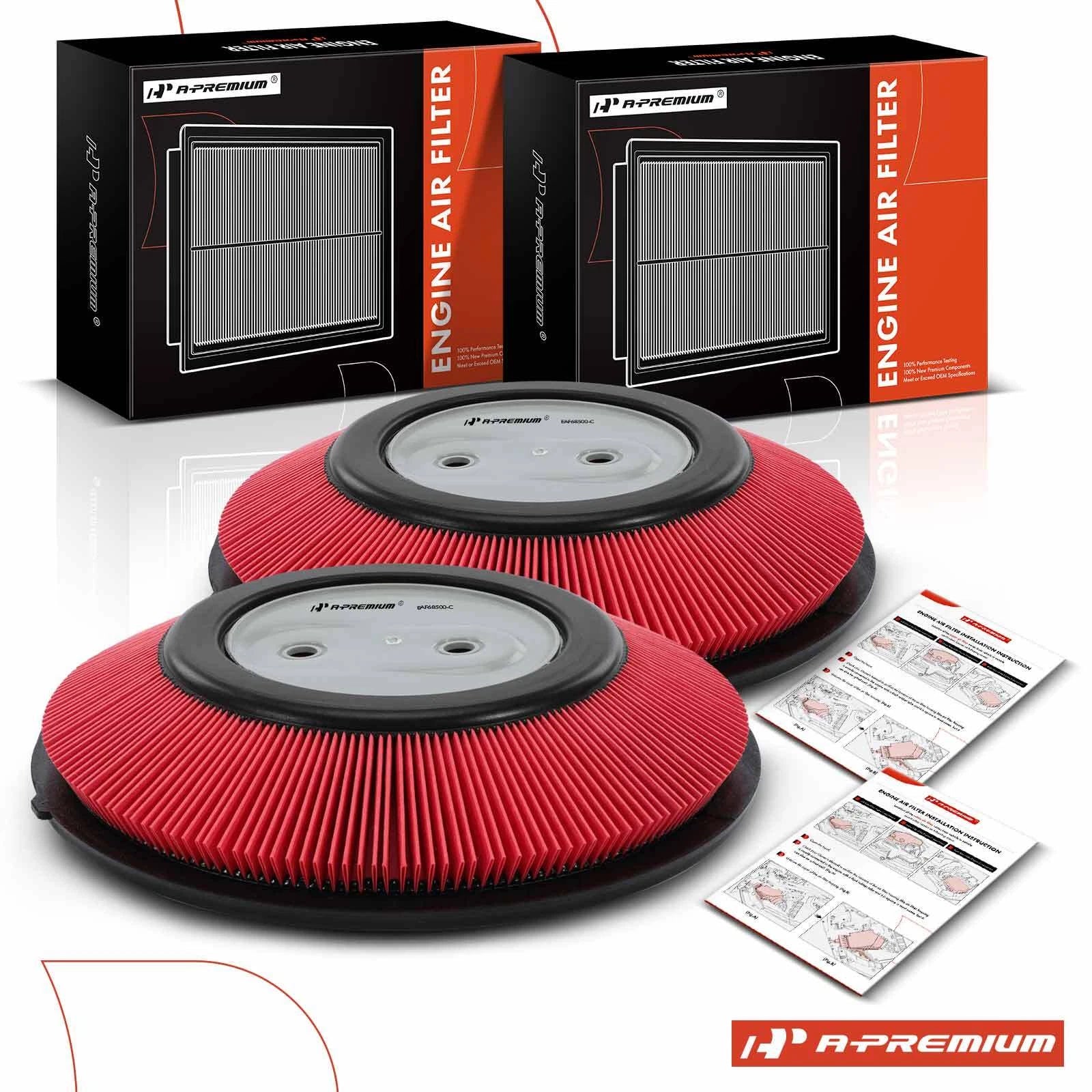 2X Performance Engine Air Filter for Nissan Frontier/Xterra (1998–2004)
