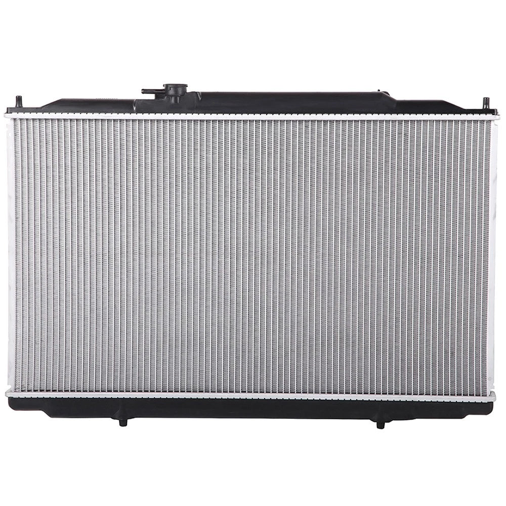 Aluminum Radiator for Honda Odyssey (2005–2010) with Oil Hose Clamps