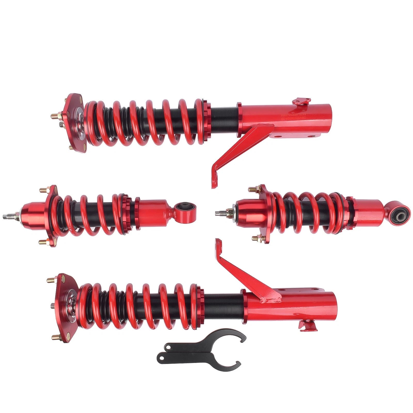 Set of 4 Coilover Suspension Kit for Honda Civic VII (2001-2005)
