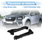 1 Pair Front Bumper Mounting Support Bracket 57707SC040 for Subaru Forester (2014–2018)