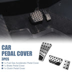 3pcs Accelerator & Brake Pedal Cover Set for Dodge Ram (2011–2018)