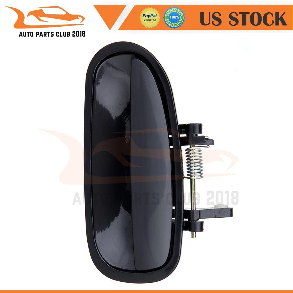 1Pc Black Exterior Rear Left Door Handle for Honda Civic (1996–2000)