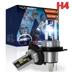 2X H4 LED Headlight Bulb Conversion Kit for