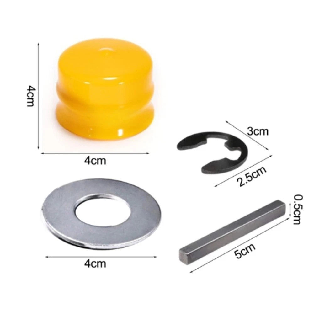 Rear Wheel Axle Key and Bushing Kit for Craftsman 812000001 (No Year)