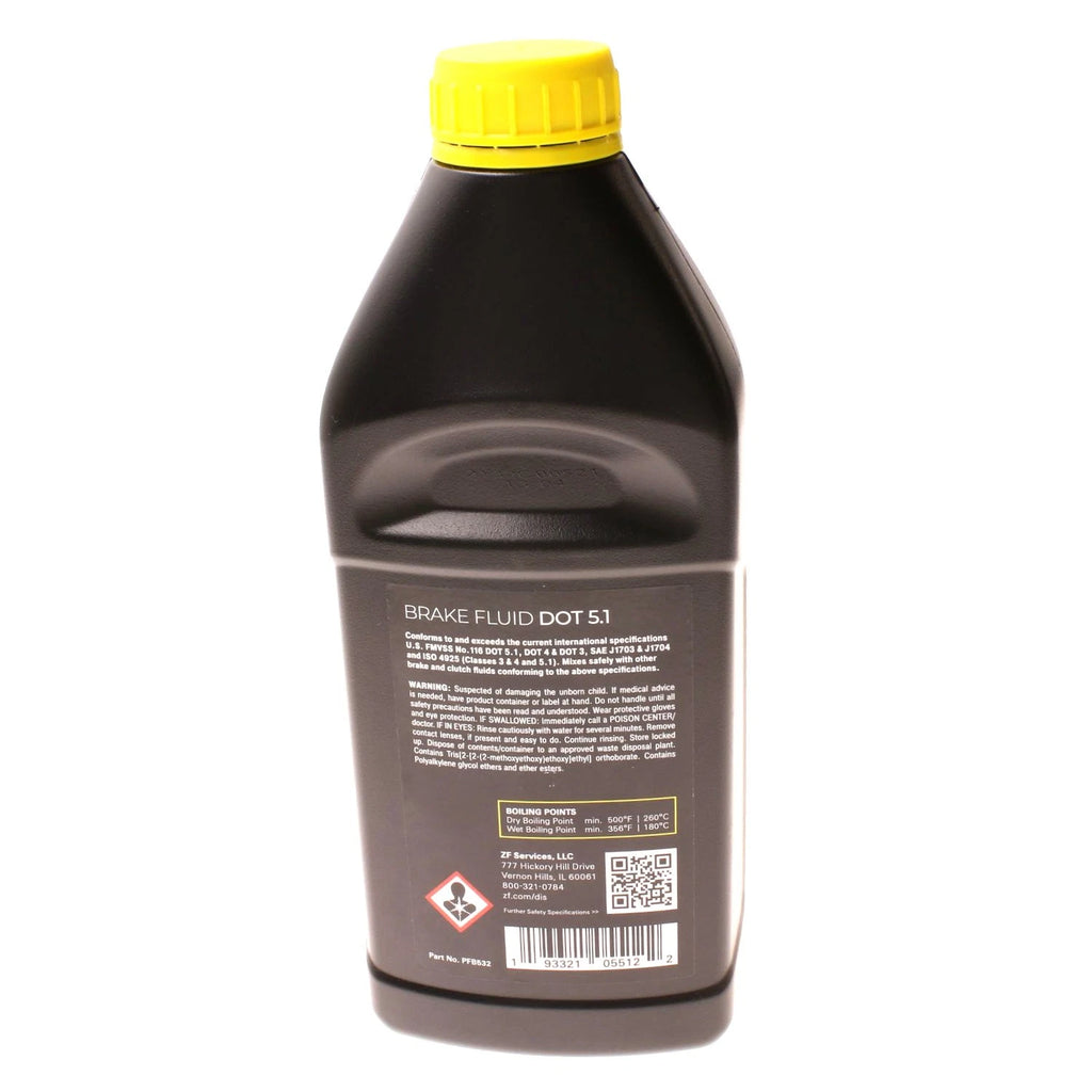 Brake Fluid DOT 5.1 for Various Makes and Models (32 oz)