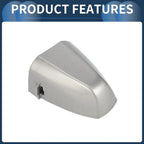 Door Handle Cover Front Left for BMW X1 X2 Silver Tone (2015-2018)