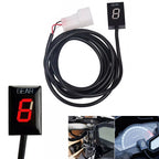 Red LED Speed Gear Display for Kawasaki ZX-6R Z1000 Ninja 300 400 650 (2013–2023)