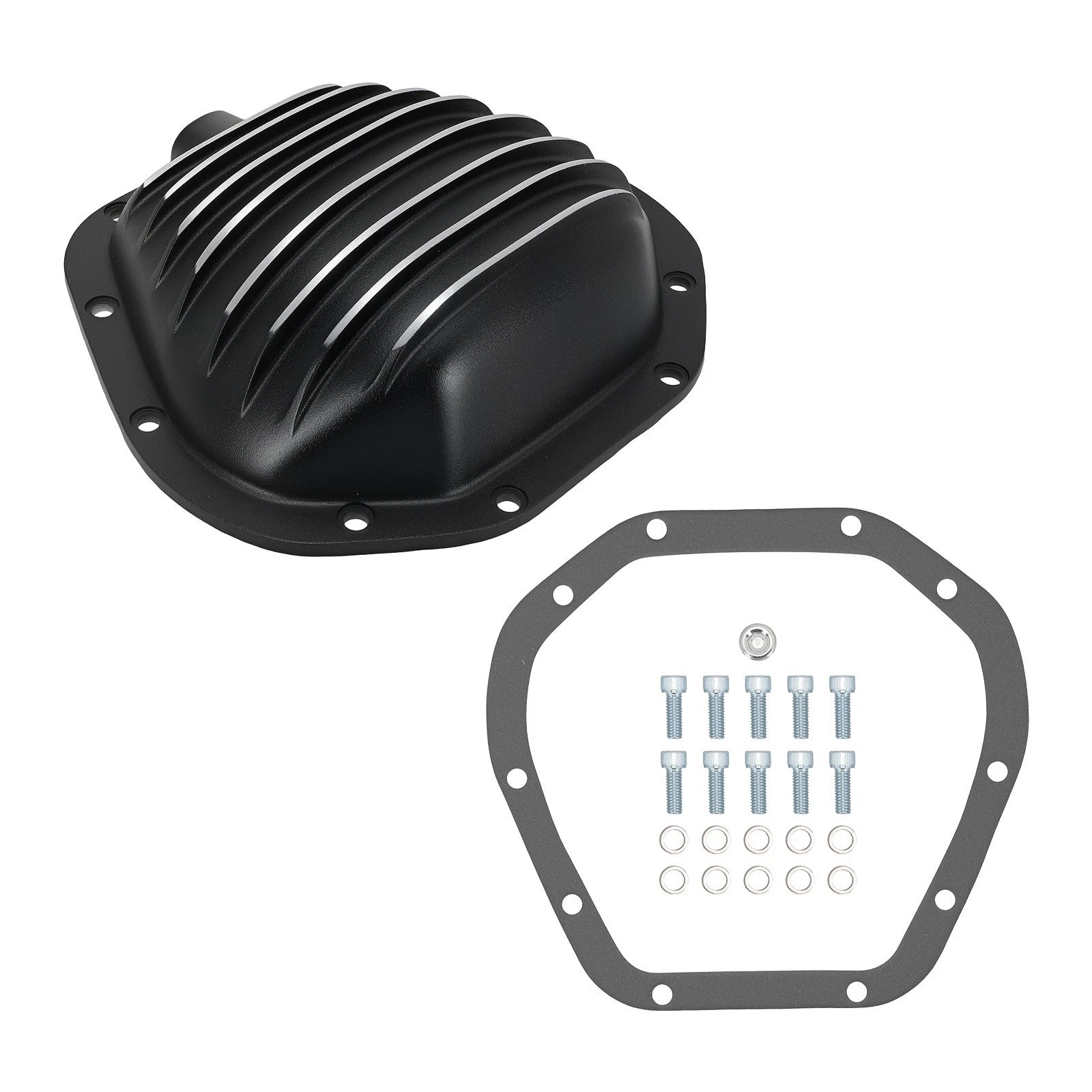 Aluminum Differential Cover for Ford F-550 (2000–2004) SPC4911BKKIT Black