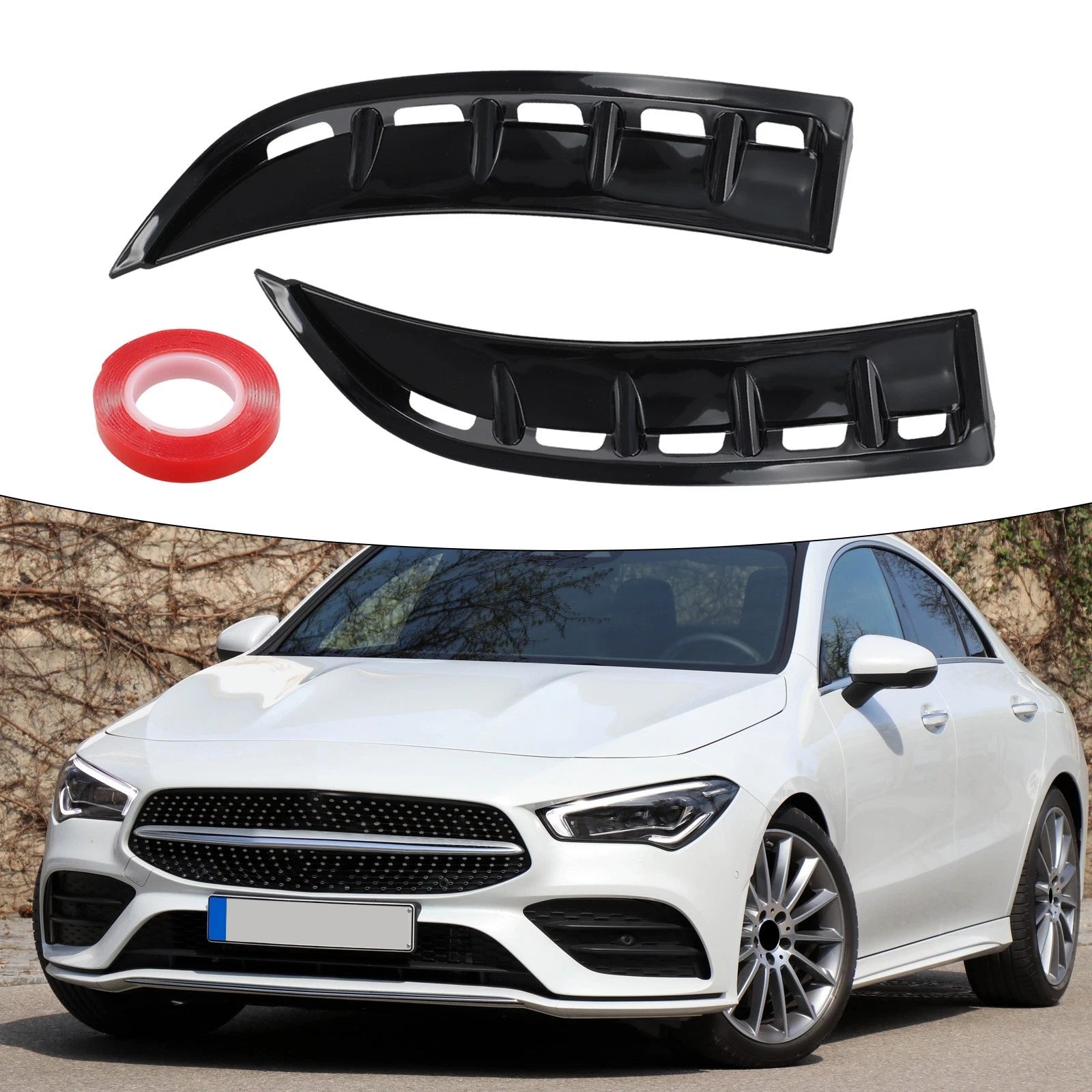 Front Bumper Wing Cover for Mercedes CLA250 C118 (2020–Present)