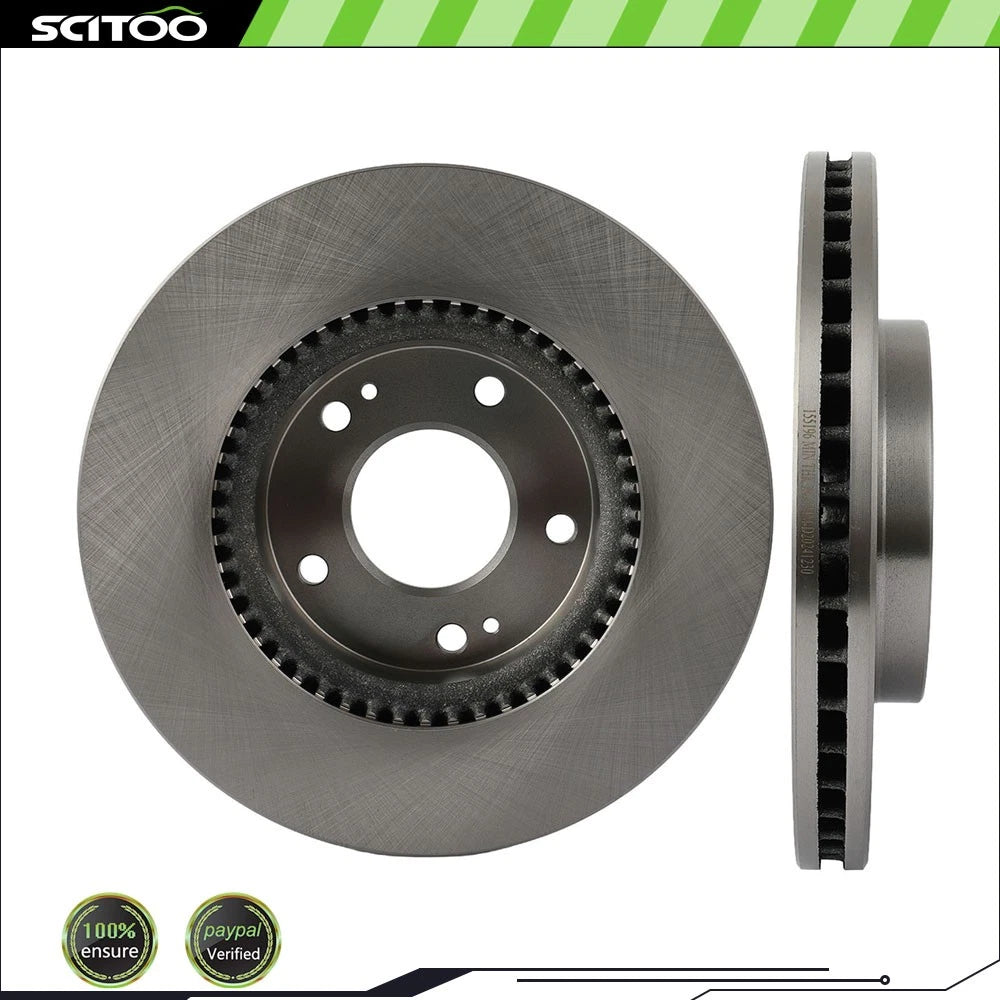 Front Brake Discs Rotors for Hyundai Sonata (2006–2010), Tiburon (2003–2008)
