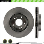 Front Brake Discs Rotors for Hyundai Sonata (2006–2010), Tiburon (2003–2008)