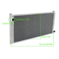 2ROW Aluminum Radiator for Mini Cooper Coupe S Clubman ONE R57 (2007–2016) 1.6L L4
