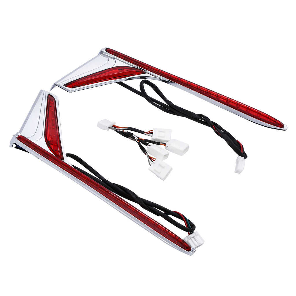 Rear Red LED Light Vertical Strip for Honda Goldwing GL1800 (2013–2017) F6B (2013–2016)
