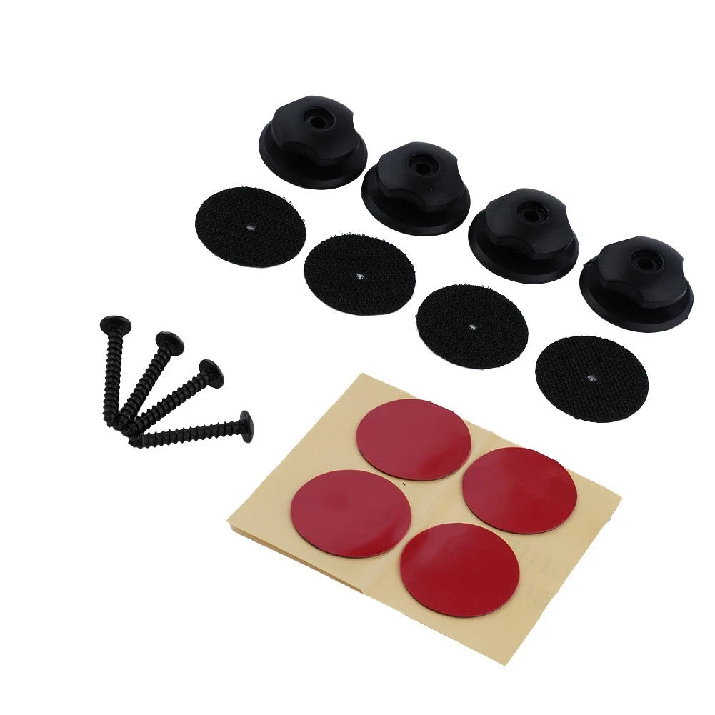 Set of 4 Rear Hooks Mount Organizer for Car Trunk Storage