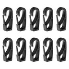10 Pack Nylon Dragon Snap Hooks for Kayak Canoe Boat