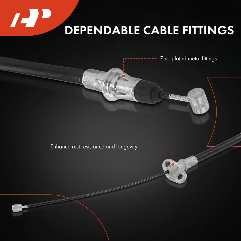 Rear LH Parking Brake Cable for Nissan Frontier, Xterra (2002–2004)