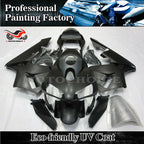 Matte Black Fairing Kit for Honda CBR 600RR (2003–2004) ABS Injection