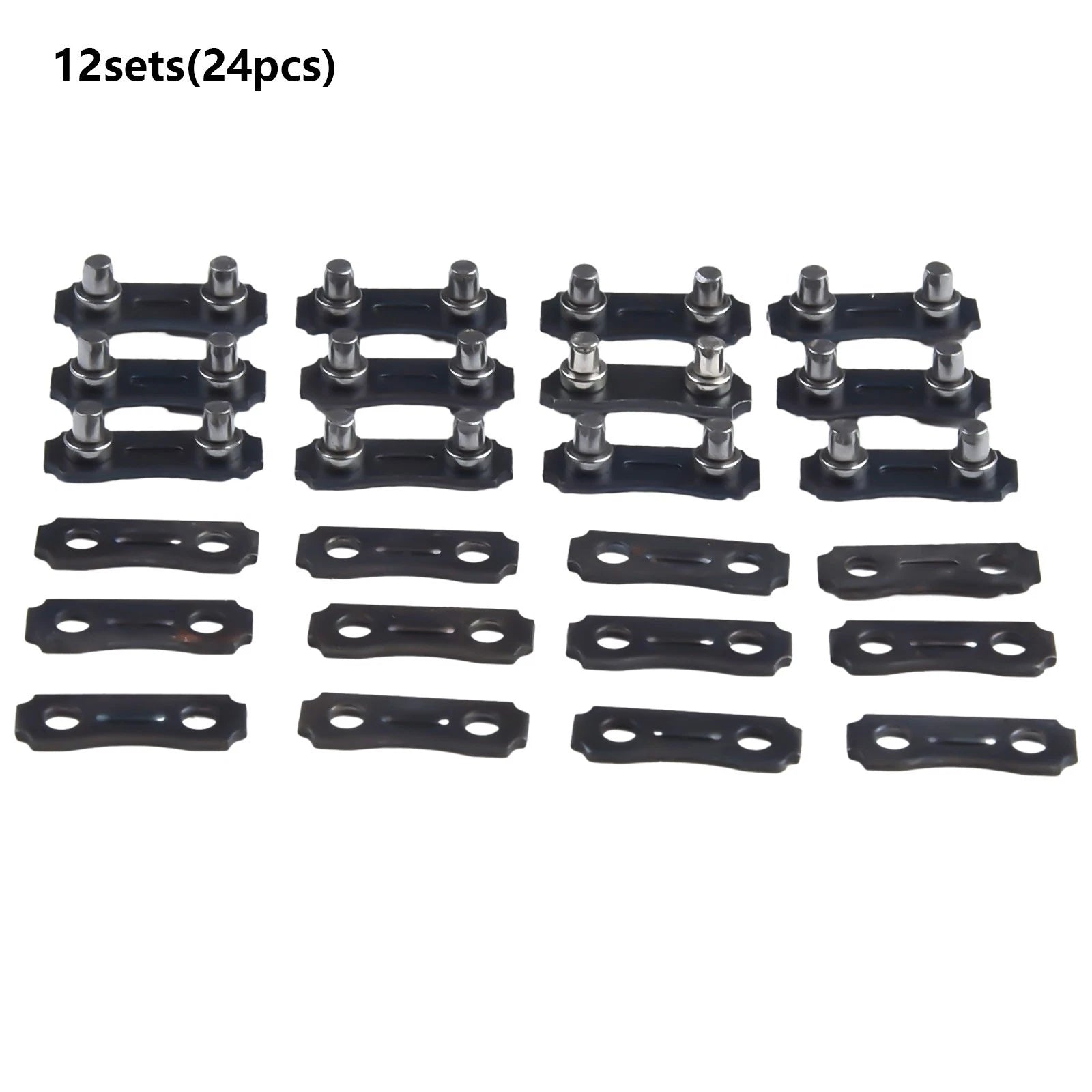 Set of 12 Heavy Duty Chainsaw Chain Repair Kits 3/8 LP .050 Links