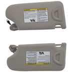 Set of 2 Sun Visors for Nissan Altima (2013–2018) Light Beige