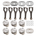 Complete Piston and Connecting Rod Set for Audi A6 A7 A8 Q5 Q7 S4 S5 SQ5 (2012–2020)