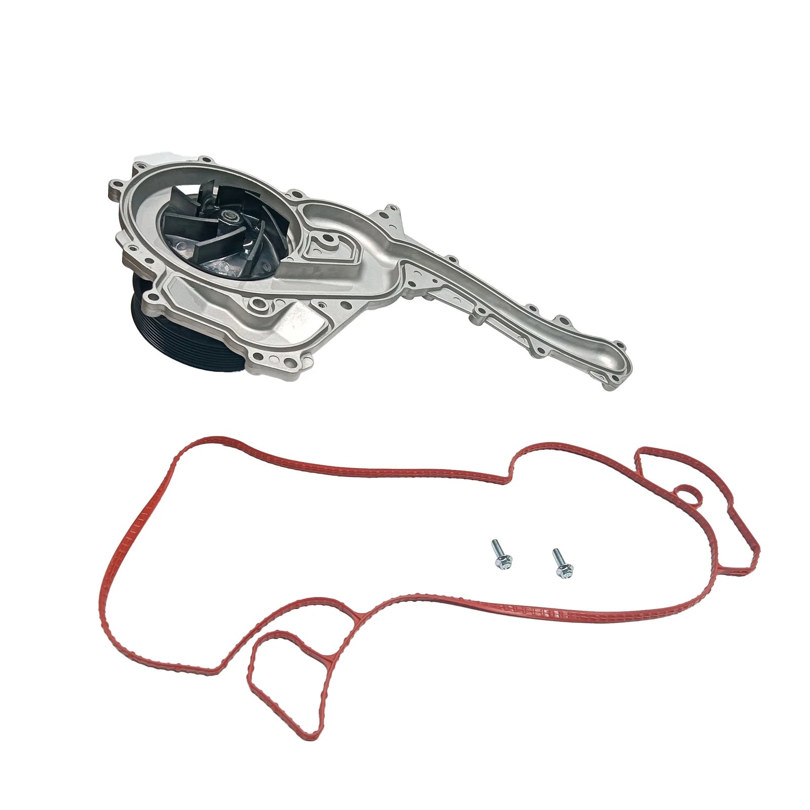 Water Pump with Gasket & Pulley for Ford F-250 F-350 Super Duty (2011–2016)