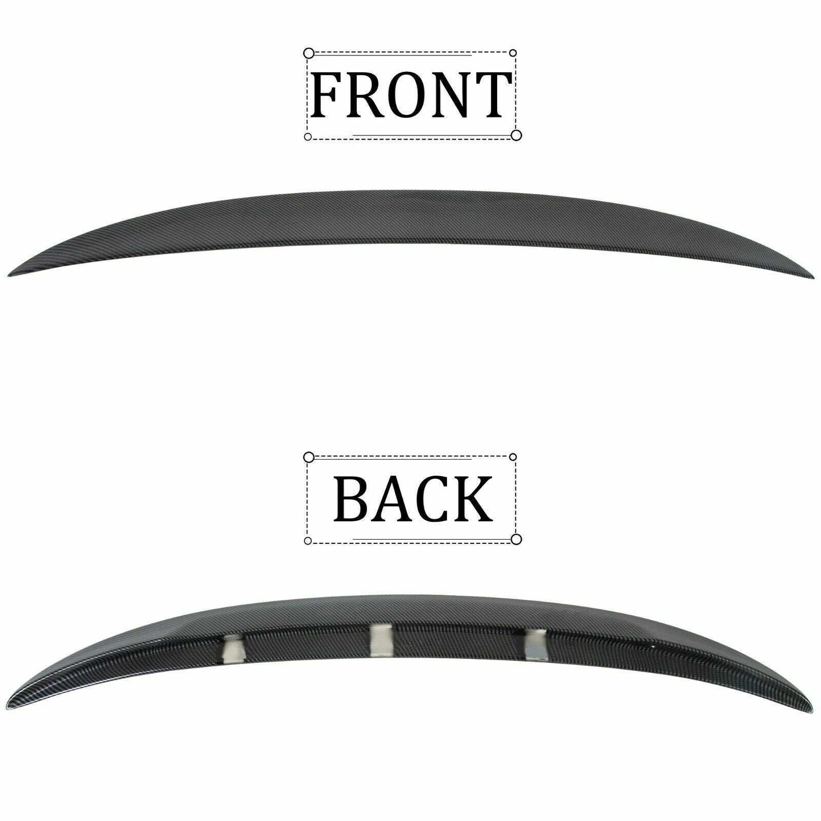 Carbon Rear Wing Trunk Spoiler for BMW E92 Coupe (2007-2013)
