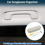Sunglasses Case for BMW X3 (2021–2023) Eyeglasses Holder Suede Beige