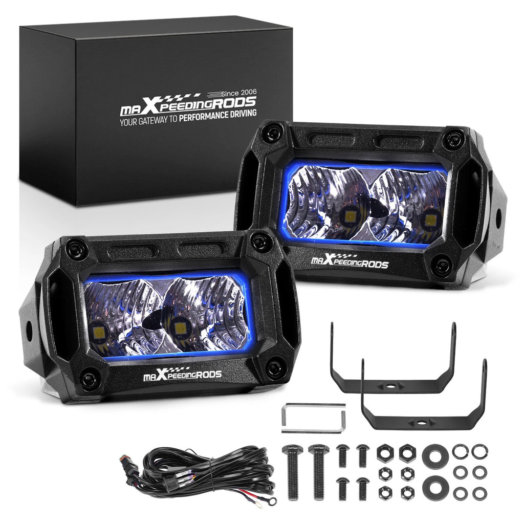 20W LED Auxiliary Light for Off-Road Vehicles (3.3in)