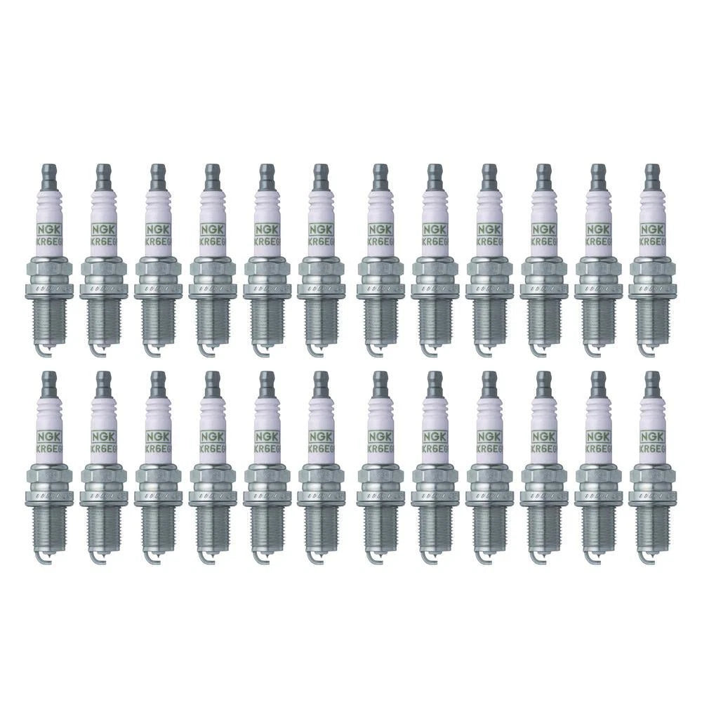 NGK G-Power Platinum Spark Plug Set (24 Pieces) (Gap 0.040)