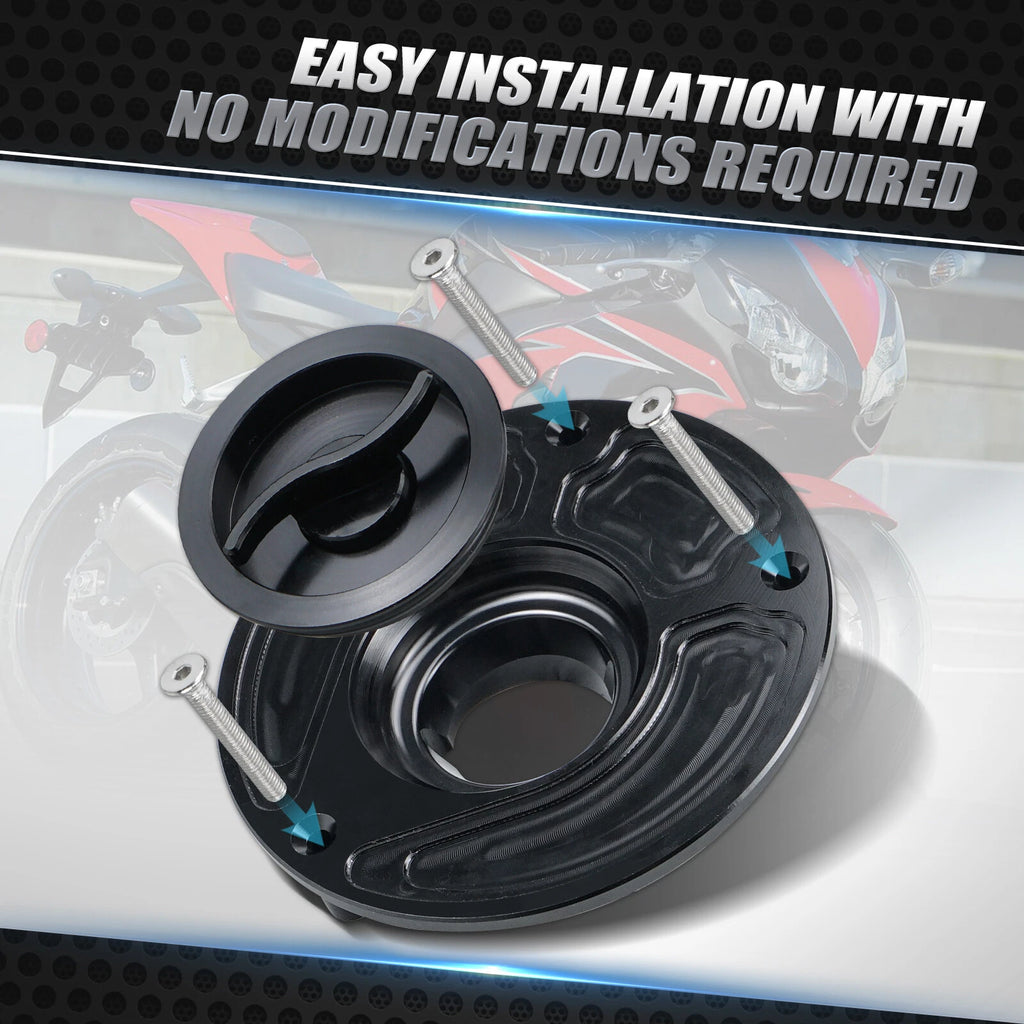 Fuel Gas Tank Cap Cover for Honda CBR1000RR (2004–2011), CBR600RR (2003–2015)