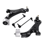 4× Front Lower Control Arms and Sway Bar Links for 2012–2015 Chevrolet Captiva Sport
