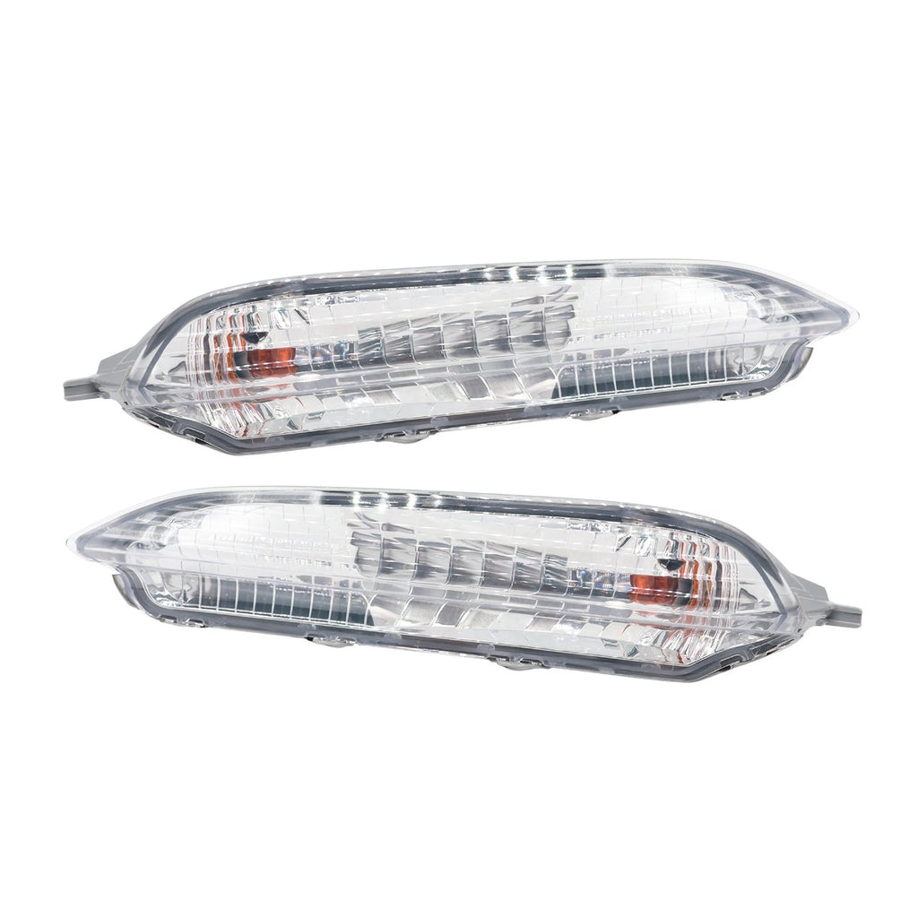 Bumper Fog Light Cover Bezel & Turn Signal Lamp Bulbs for Honda Pilot (2016–2018)