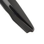 Set of 2 Side Skirt Extension Panels for Cadillac ATS-V (2016–2019) Carbon Fiber