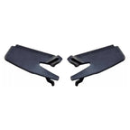 Front Windshield Wrap Corner Trim Covers Black for Mitsubishi ASX (2013-2020)