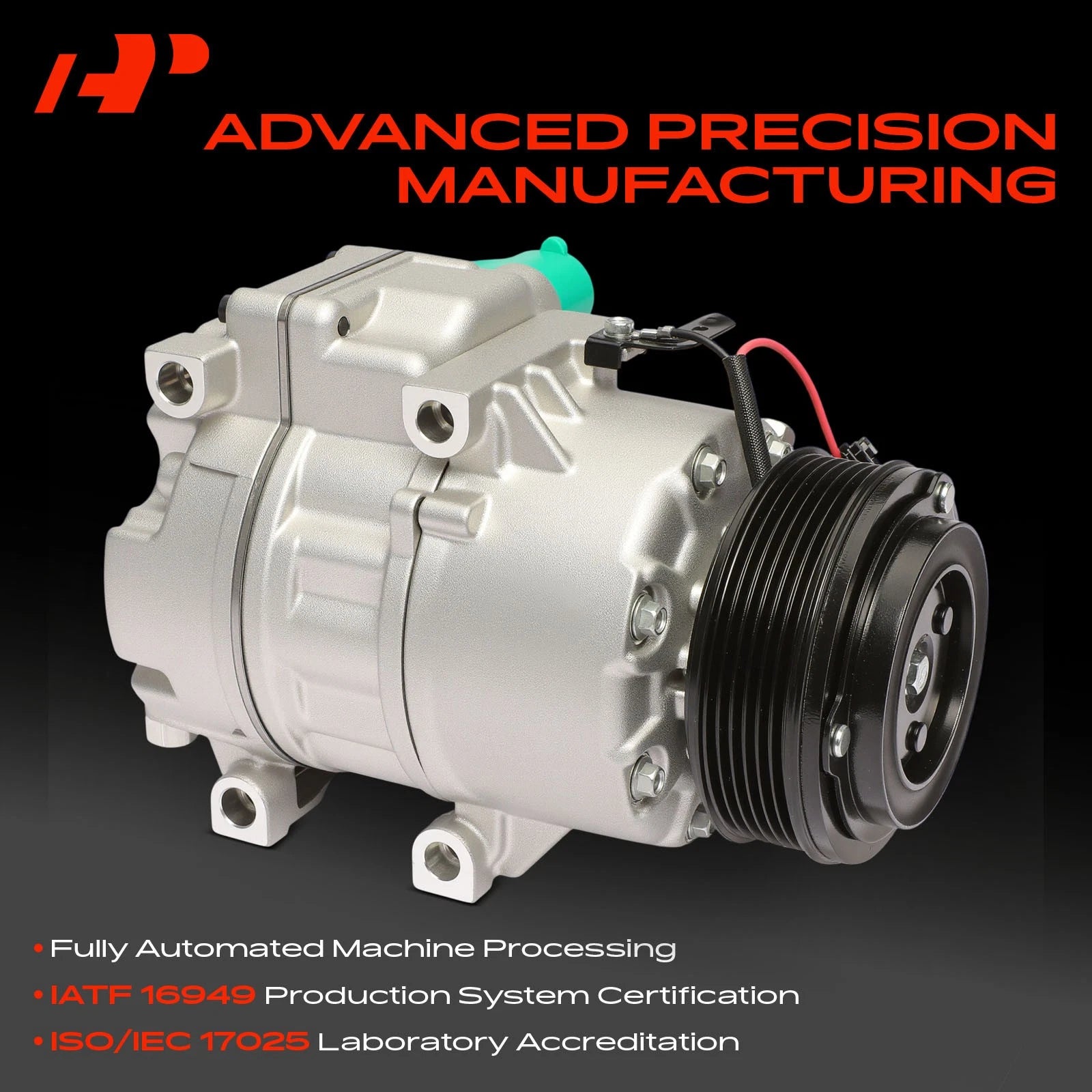 AC Compressor with Clutch for Kia Sorento, Telluride (2019–2024)