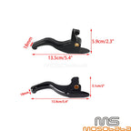 5.1'' Brake & Clutch Hand Levers Set for Harley Softail FLSS (2016-2023)