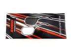 Black Oval Soko Rear View Mirrors for Suzuki GT185 (1973-1978)