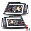 LED DRL Projector Headlights for Ford F-150, Lincoln Mark LT (2004–2008)