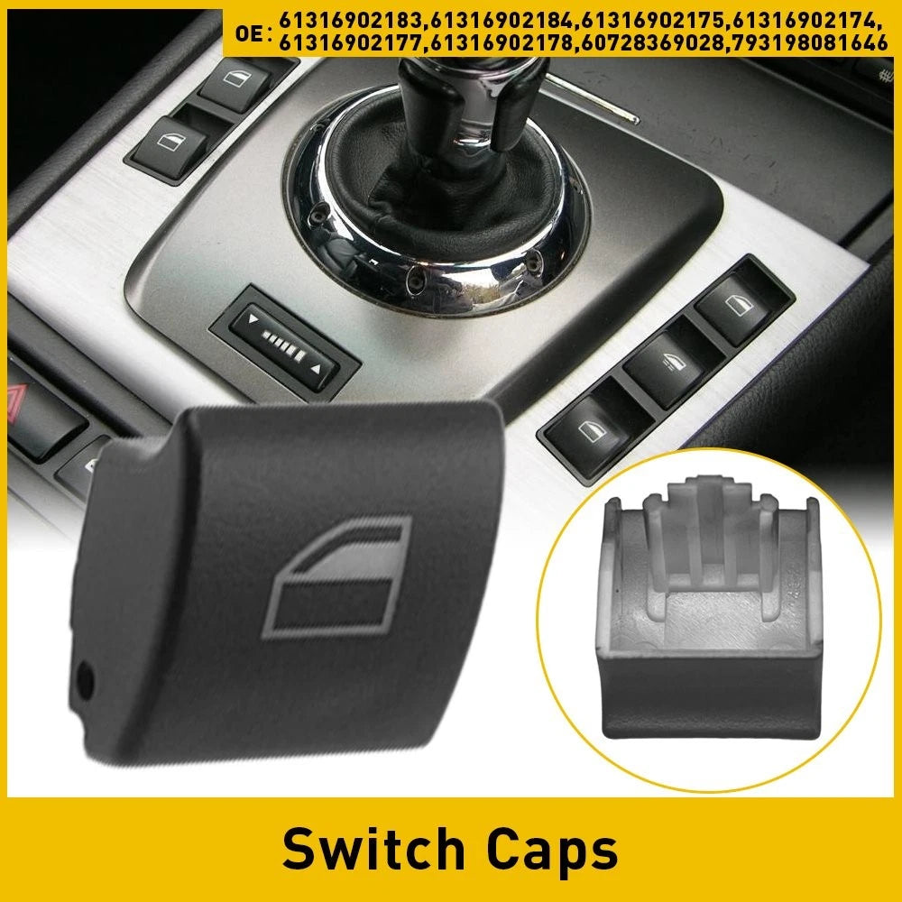 Window Switch Button Cap for BMW E46 323i 325i 330i M3 328i 323ci 325ci 330ci