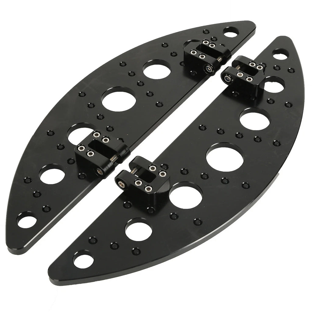 Front Driver Half Moon Footboard for Harley Electra Street Road Glide (1986–Up)