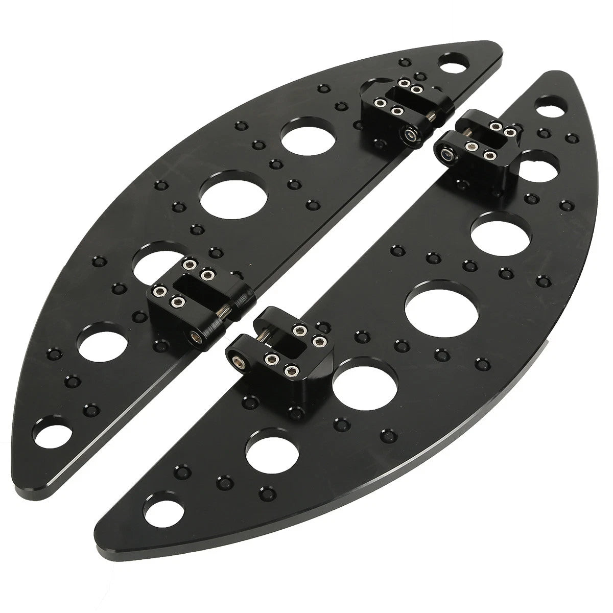 Front Driver Half Moon Footboard for Harley Electra Street Road Glide (1986–Up)