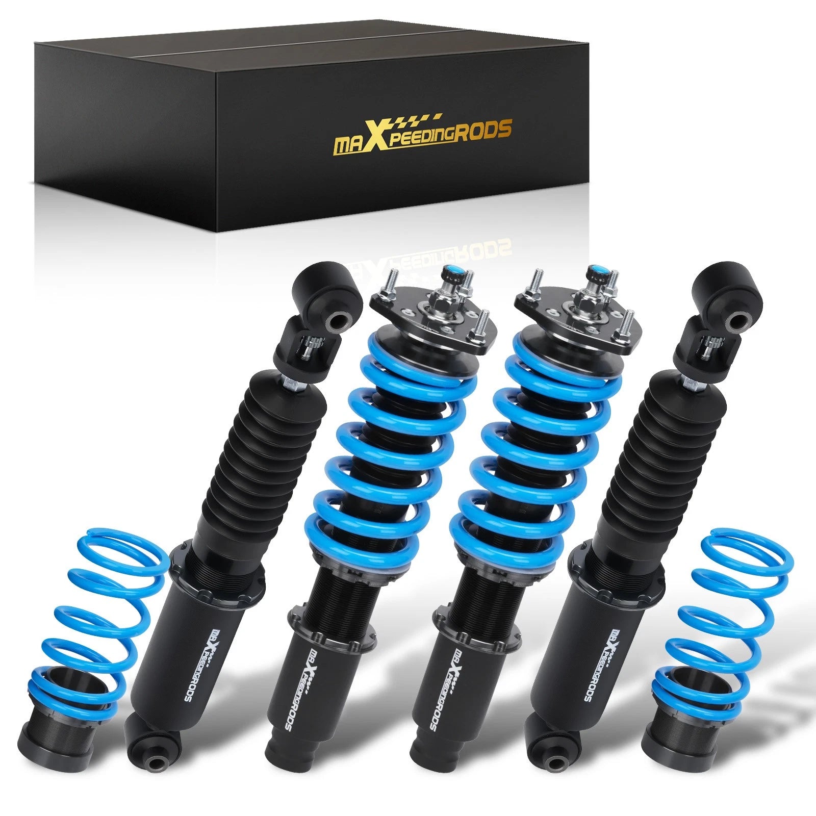Set of 4 Adjustable Coilovers Struts Damper Kit for Mazda 6 (2003–2006)