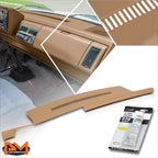 Dashboard Panel Cover Cap Bezel Overlayer for Chevy GMC C/K 1500-3500 (1988–1994)