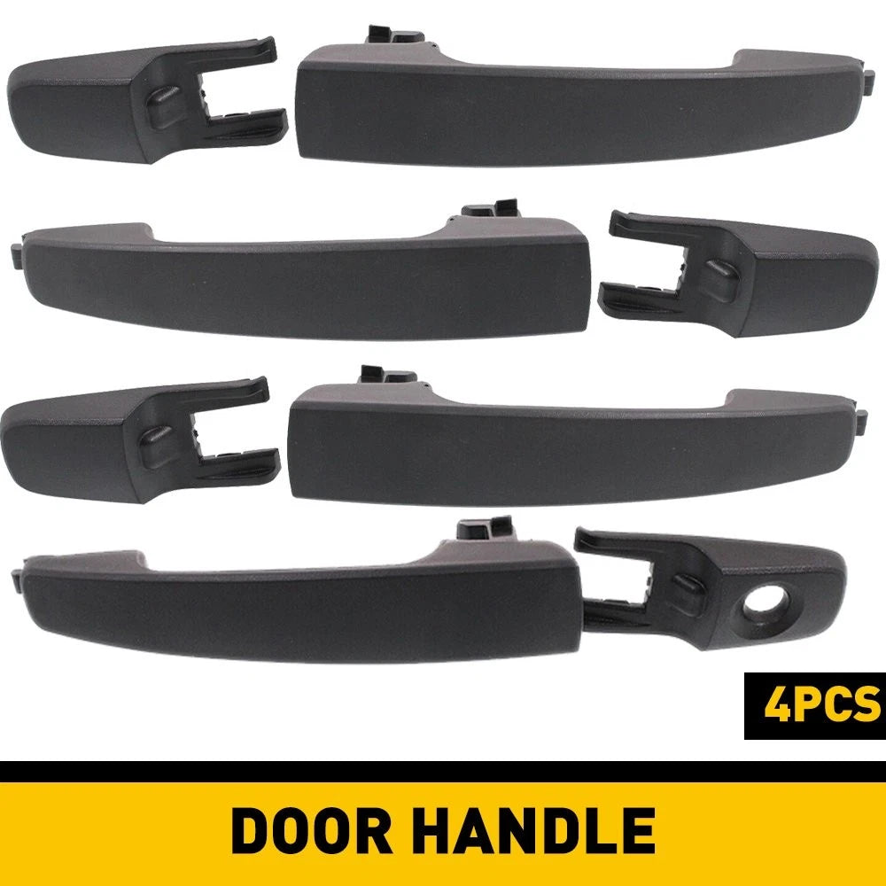 4X Exterior Door Handle for Ford Focus (2008–2011) Front Rear Left & Right