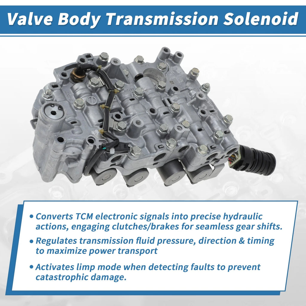CVT Transmission Valve Body W/ Solenoid for Nissan (No.31705X428E, RE0F11A, JF015E)