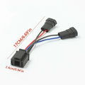 Dual Harness H9/H11 to H4 Headlight Splitter for