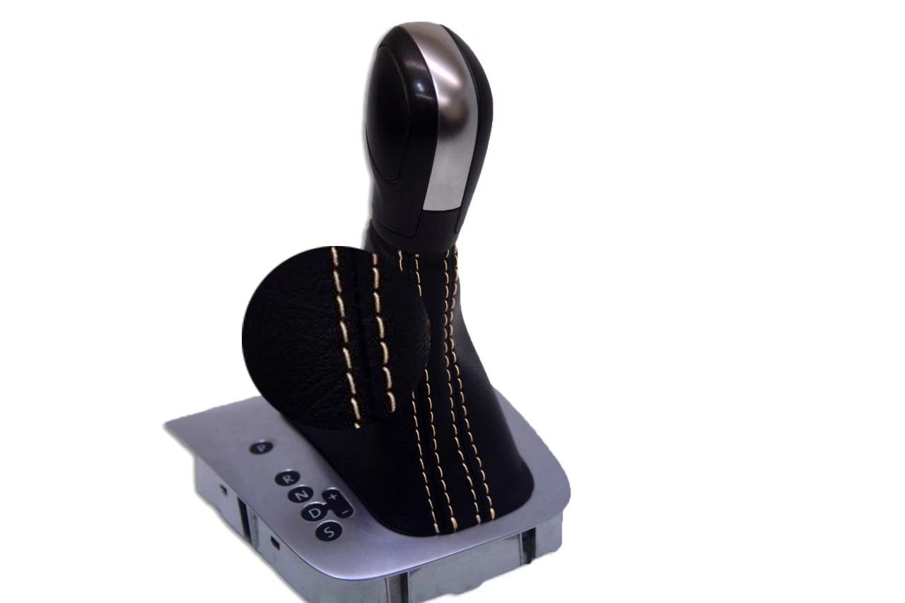 Automatic Shift Boot for VW Jetta (2011–2018) Beige Stitch