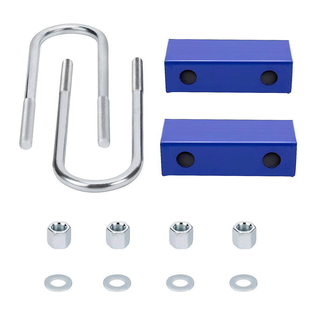 3" Drop Kit Lowering Blocks with U-bolts for Chevrolet C10 C20 (1960–1972)