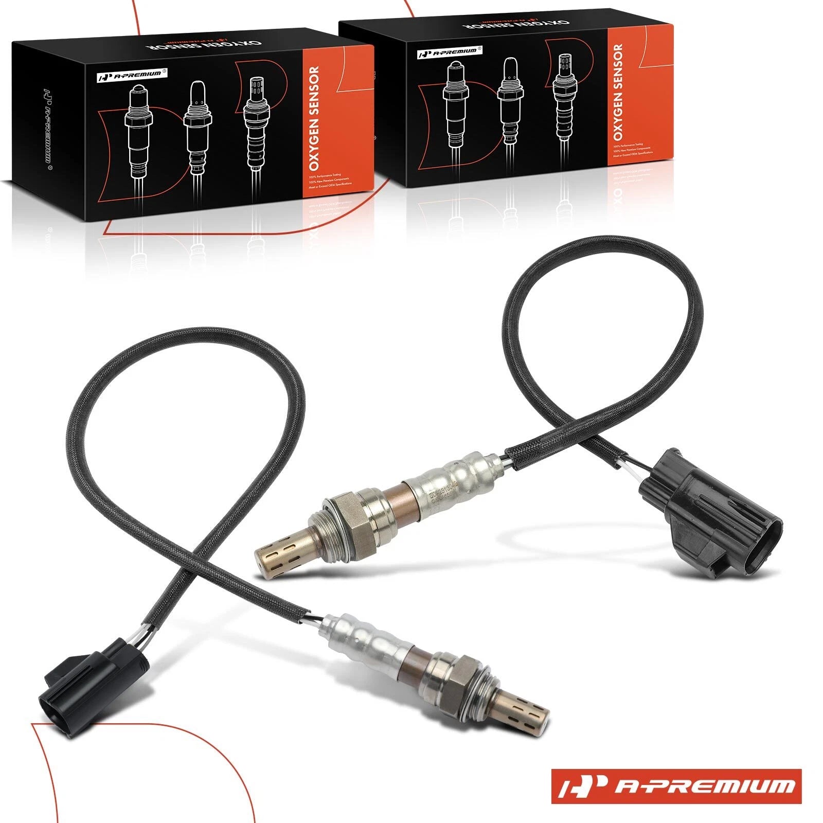 2X O2 Oxygen Sensors for Ford Focus (2003–2007)